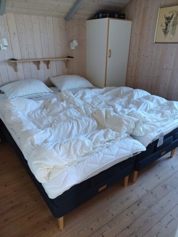 Værelse med dobbeltseng